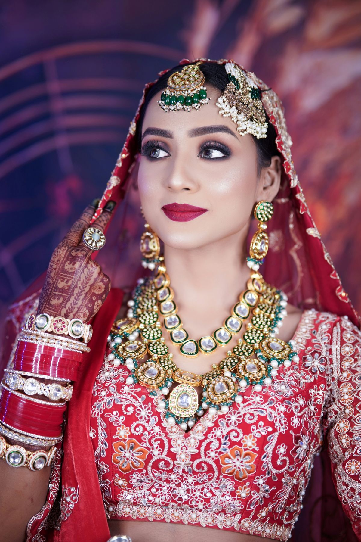 Bridal Makeover at Kavya Beauty Salon